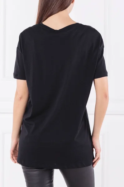 Тениска | Oversize fit Trussardi черен