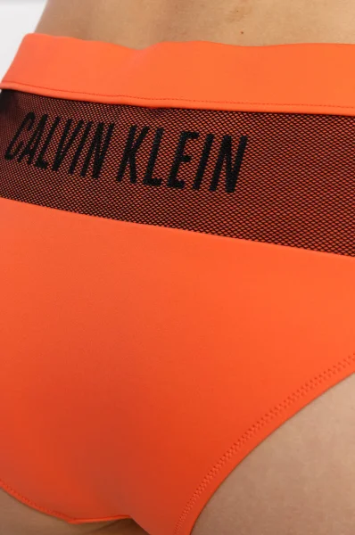 Долнище на бански HIPSTER-LR Calvin Klein Swimwear коралов