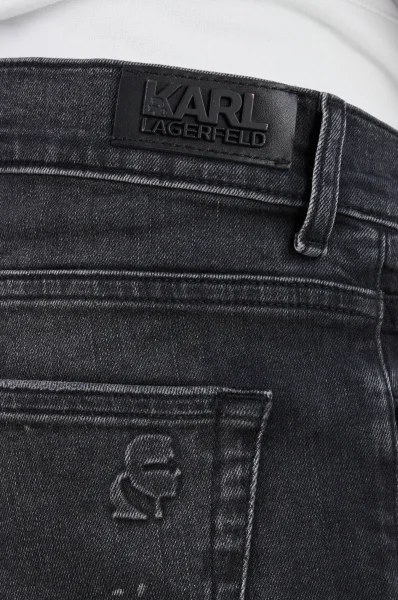 Дънки | Slim Fit Karl Lagerfeld черен
