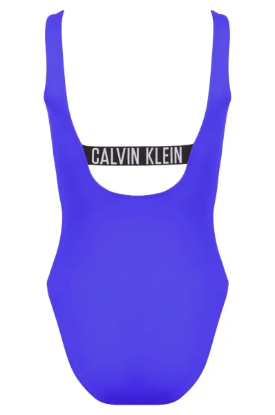 Бански костюм Calvin Klein Swimwear син