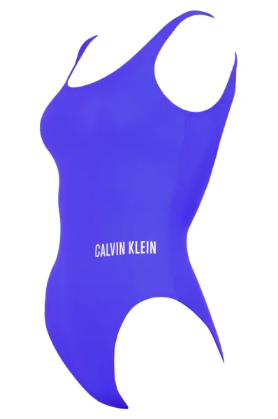 Бански костюм Calvin Klein Swimwear син