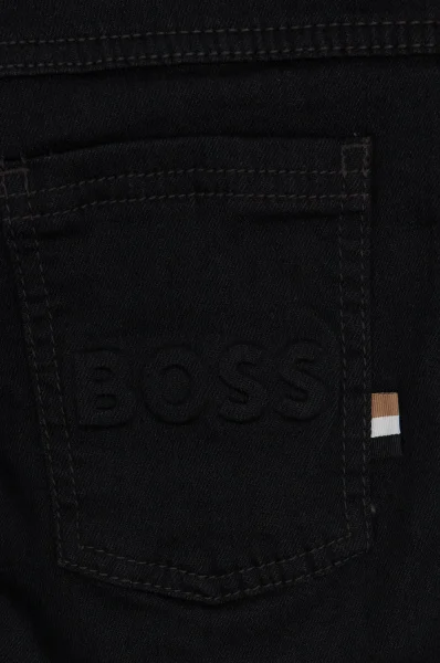 Дънки | Slim Fit BOSS Kidswear черен