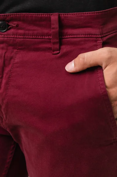 панталон chino schino | slim fit BOSS ORANGE бордо