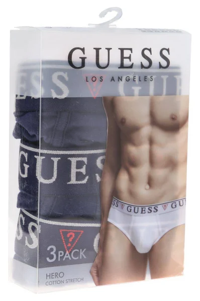 Слипове HERO | cotton stretch Guess Underwear тъмносин