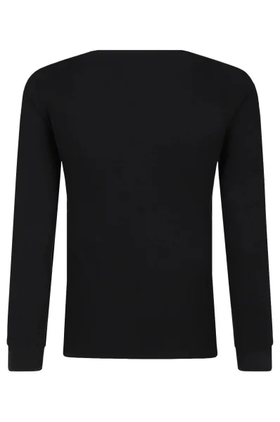 Блуза с дълъг ръкав | Regular Fit CALVIN KLEIN JEANS черен