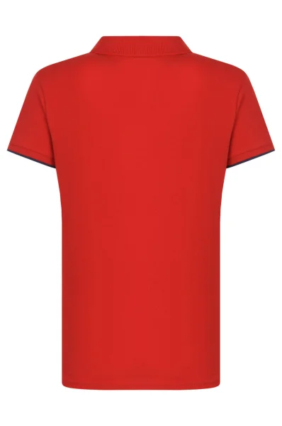 Поло/тениска с яка thor jr | Regular Fit Pepe Jeans London червен