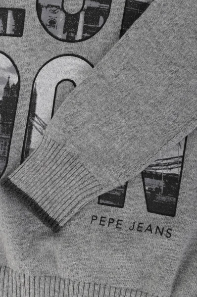 Пуловер Erin | Regular Fit с добавка вълна и кашмир Pepe Jeans London сив