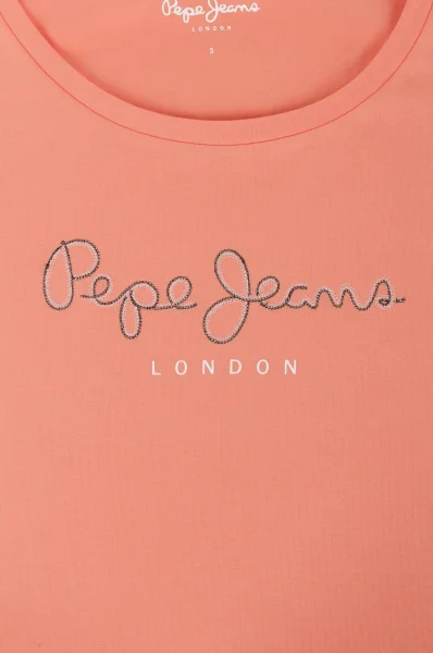 Тениска Verna | Regular Fit Pepe Jeans London оранжев