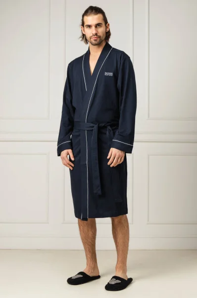 Kimono BM Bathrobe BOSS BLACK тъмносин