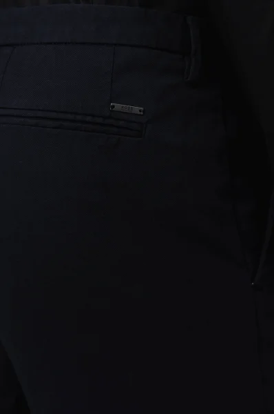 панталон chino kaito3 d | slim fit BOSS BLACK тъмносин