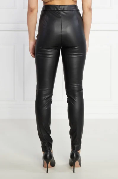 панталон c taslimah | regular fit BOSS BLACK черен