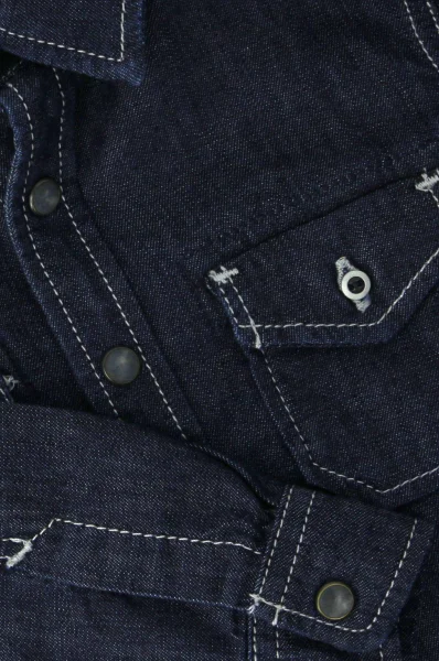 Риза karson dry | Regular Fit | denim Pepe Jeans London тъмносин