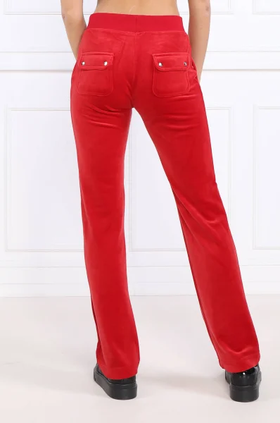 Спортен панталон Del Ray | Regular Fit Juicy Couture червен