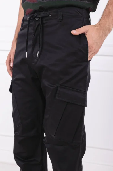 панталон | straight fit Armani Exchange черен