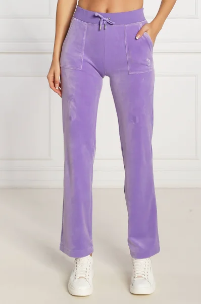 Спортен панталон Del Ray | Regular Fit Juicy Couture лилав