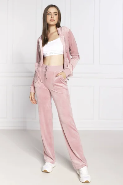 Спортен панталон Del Ray | Regular Fit Juicy Couture пудренорозов