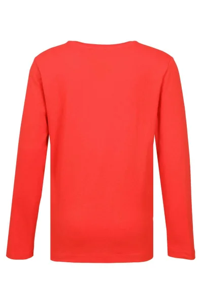 Блуза | Regular Fit BOSS Kidswear червен