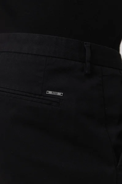 панталон chino kaito3 d | tapered BOSS BLACK черен