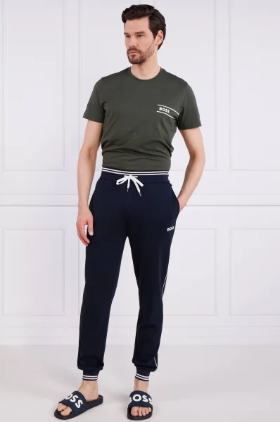 Спортен панталон Core Pants | Regular Fit BOSS BLACK тъмносин