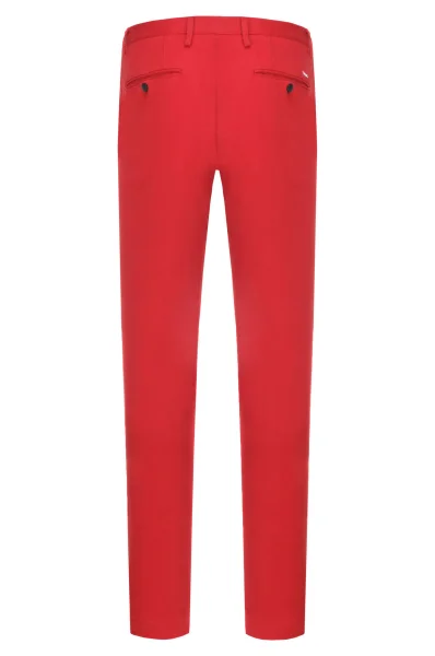 панталон chino stanino16-w | slim fit BOSS BLACK червен