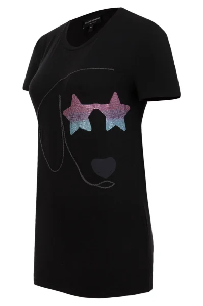 T-shirt | Regular Fit Emporio Armani черен