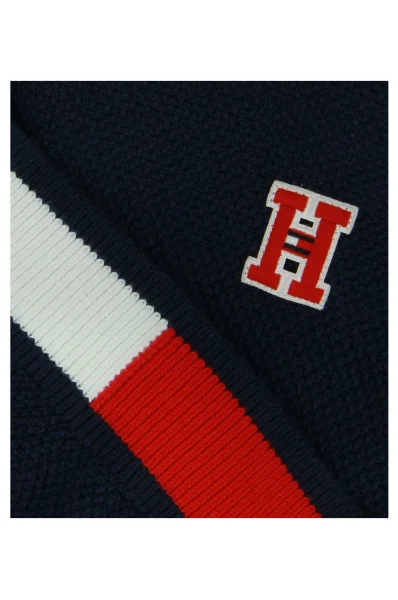 Пуловер ESSENTIAL FLAG | Regular Fit Tommy Hilfiger тъмносин