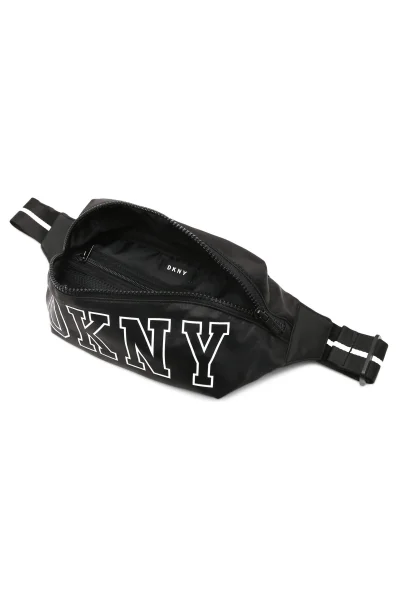 Чанта за кръста DKNY Kids черен
