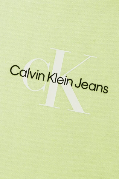 Тениска | Regular Fit CALVIN KLEIN JEANS мента
