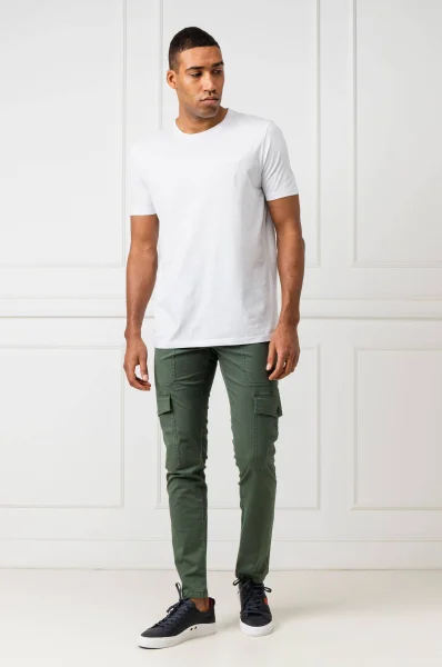 панталон | slim fit Armani Exchange зелен
