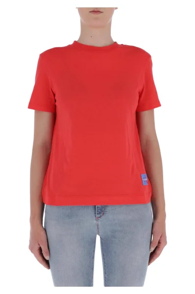 Тениска | Regular Fit CALVIN KLEIN JEANS червен