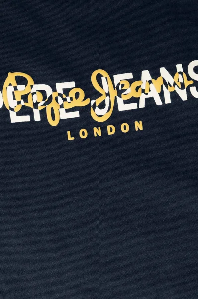 Блуза с дълъг ръкав | Regular Fit Pepe Jeans London тъмносин