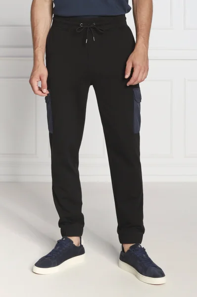 Спортен панталон Sewash | Regular Fit BOSS ORANGE черен