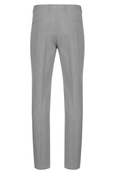 панталон giro5 | slim fit BOSS BLACK сив