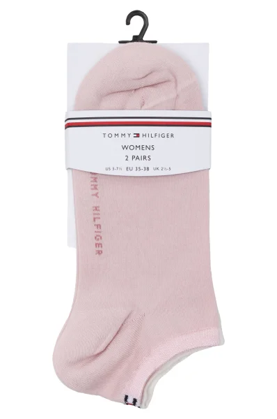 Чорапи 2-pack Tommy Hilfiger розов