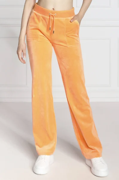 Спортен панталон Del Ray | Regular Fit Juicy Couture оранжев