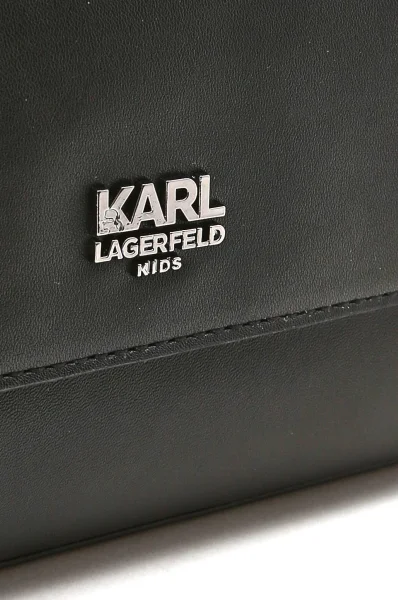 Дамска чанта за рамо Karl Lagerfeld Kids черен