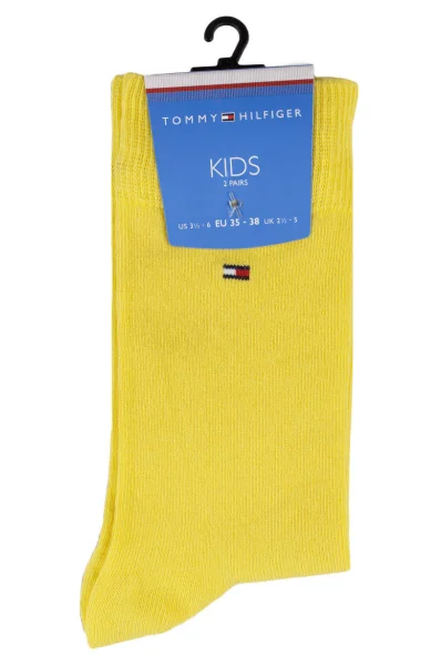 2 Pack socks Tommy Hilfiger жълт