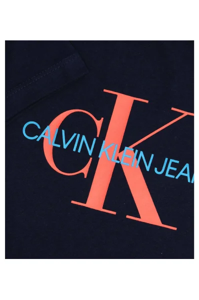 Тениска CALVIN KLEIN JEANS тъмносин