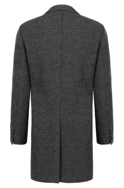 Shawn4_1 Wool coat  BOSS BLACK сив
