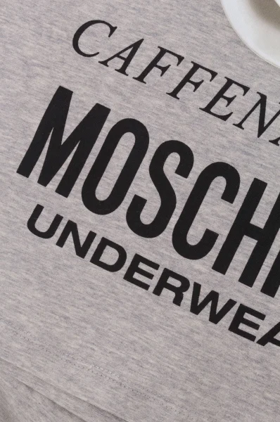 T-shirt Moschino Underwear пепеляв
