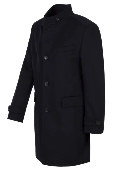 Sintrax 2 wool coat BOSS BLACK тъмносин