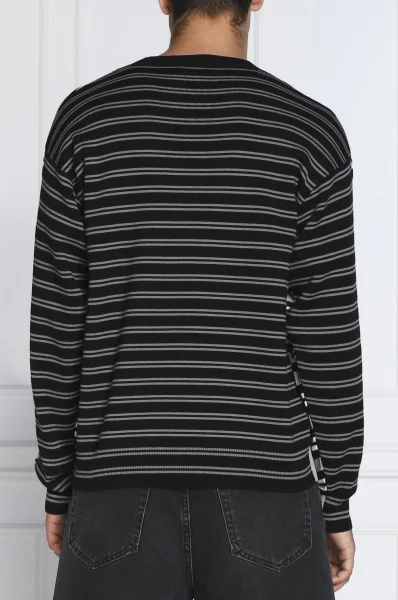 вълнен пуловер | regular fit Kenzo сив