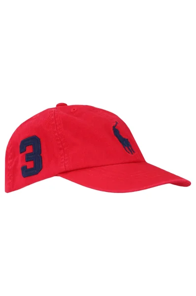 Бейзболна шапка BIG APPAREL POLO RALPH LAUREN червен