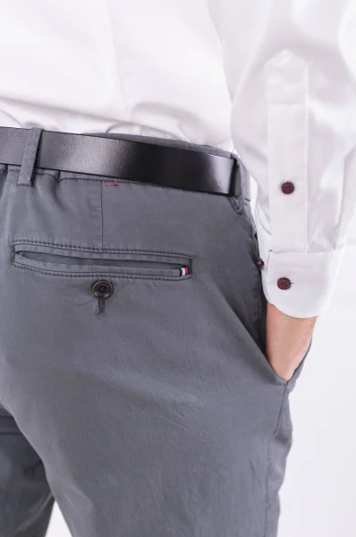 панталон chino classic | regular fit Tommy Tailored сив