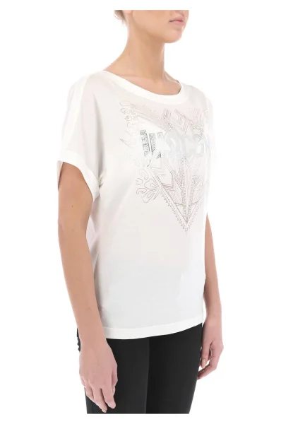 Тениска T-Shirt | Loose fit Just Cavalli бял