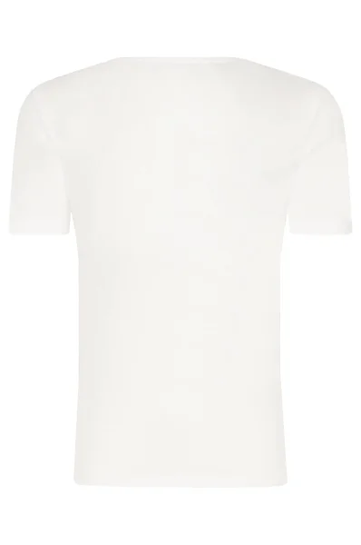Тениска PIXELATED MONOGRAM | Regular Fit CALVIN KLEIN JEANS бял