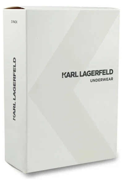 Слипове 3-pack Karl Lagerfeld бял