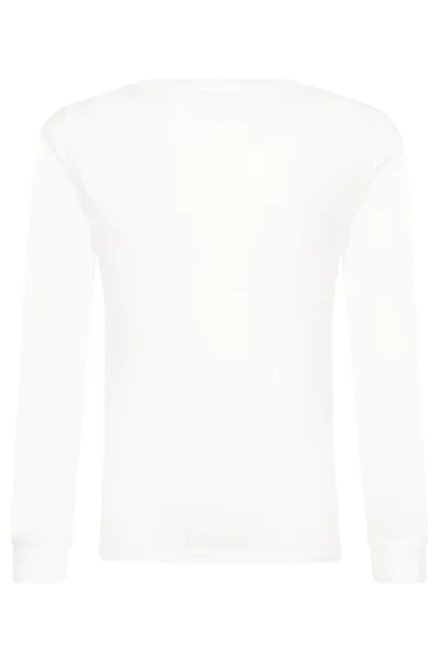 Блуза с дълъг ръкав | Regular Fit POLO RALPH LAUREN бял