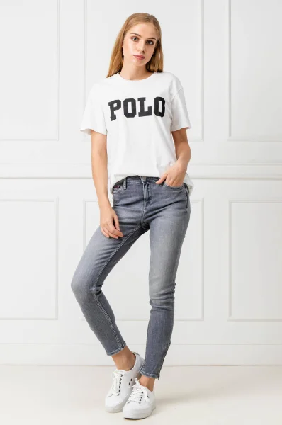 Тениска | Loose fit POLO RALPH LAUREN бял
