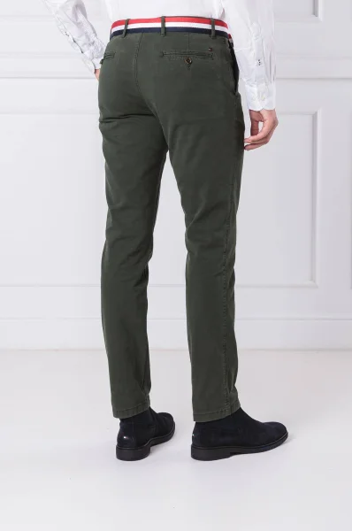панталон chino denton | straight fit | stretch Tommy Hilfiger зелен